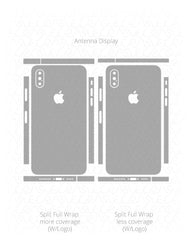 Apple iPhone XS Max Vinyl Skin Vector Cut File Template 2018