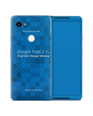 Google Pixel 2 XL Vinyl Skin Design Mockup 2017