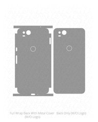 Google Pixel 2 Vinyl Skin Cut File Template 2017