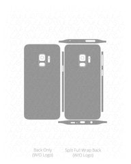 Samsung Galaxy S9 Vinyl Skin Vector Cut File Template 2018