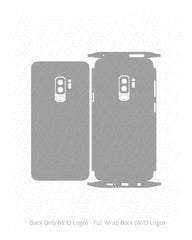 Samsung Galaxy S9 Plus Vector Vinyl Skin Cut File Template 2018