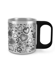 Stainless Steel Mug Sublimation Design Mockup