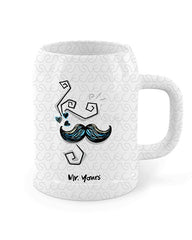 Root Beer Style Ceramic Mug Stein Mockup