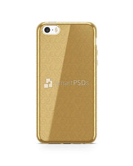 iPhone 5-5S-SE TPU Electroplated Case Design Mock-up 