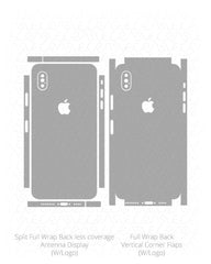 Apple iPhone XS Max Vinyl Skin Vector Cut File Template 2018