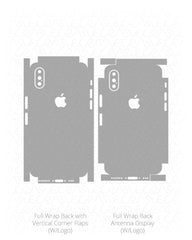 Apple iPhone Xs Vinyl Skin Vector Cut File Template 2018