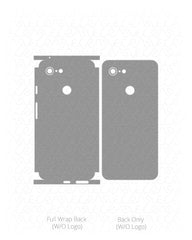 Google Pixel 3 Vinyl Skin Cut File Template 2018