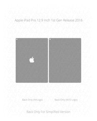 Apple iPad Pro 12.9 Inch 1st Gen Vinyl Skin Vector Cut File Template 2016