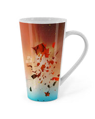 Cone Shape White Mug Design Mockup