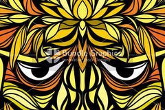 Tribal Face - Artistic Design Composition
