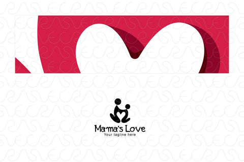 Mama’s Care - Human Icon Logo Template
