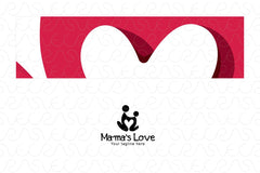 Mama’s Care - Human Icon Logo Template