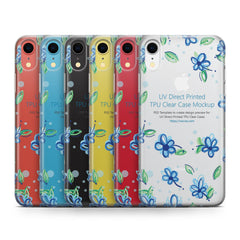 Apple iPhone XR UV TPU Clear Case Mockup 2018