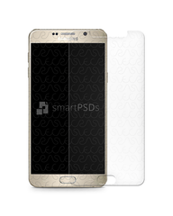 Samsung Galaxy Note 5 Tempered Glass Template 2015