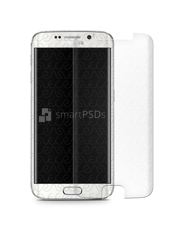 Samsung Galaxy S6 Edge Tempered Glass Template 2015