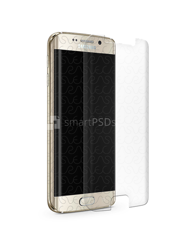 Samsung Galaxy S6 Edge Tempered Glass Template 2015