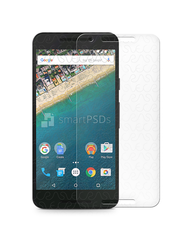 Google Nexus 5X Tempered Glass Template 2015