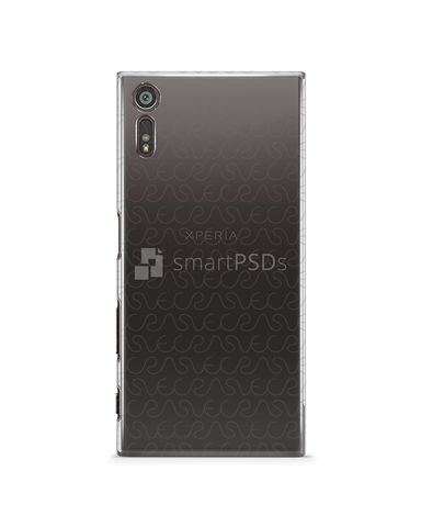 Sony Xperia XZ- UV PC Clear Mobile Case Design Mockup 2016