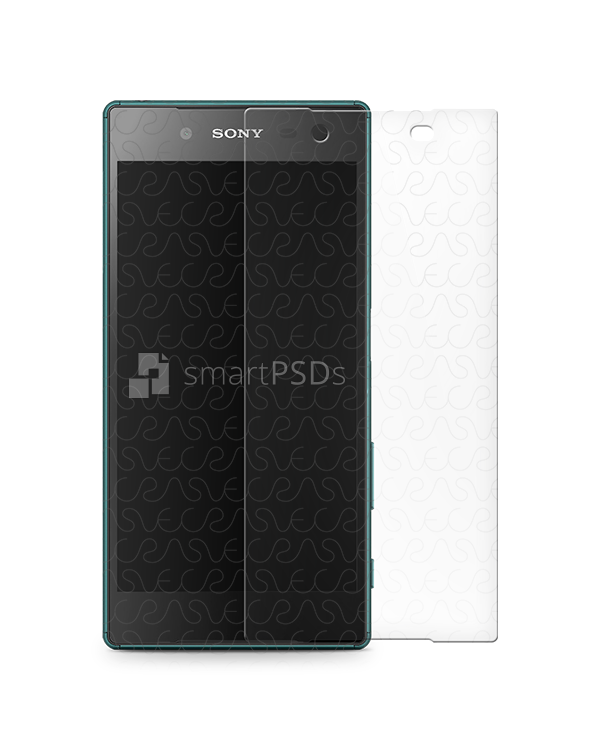 Sony Xperia Z5 Tempered Glass Template 2015
