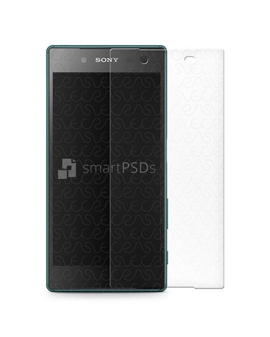 Sony Xperia Z5 Tempered Glass Template 2015
