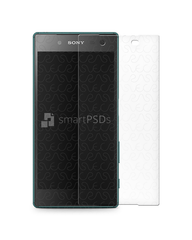 Sony Xperia Z5 Tempered Glass Template 2015