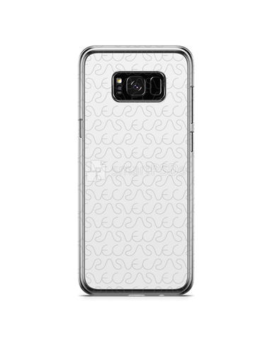 Samsung Galaxy S8- S8 Plus 2d Clear Mobile Case Design Mockup 2017