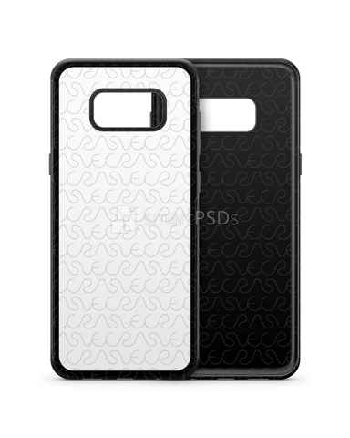 Samsung Galaxy S8-S8 Plus 2017 2d Rubber Phone Cover Design Template