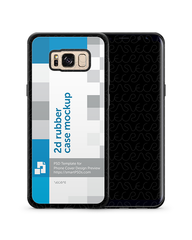 Galaxy S8-S8 Plus 2d Rubber Phone Cover Design Template