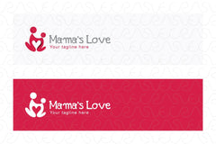 Mama’s Care - Human Icon Logo Template