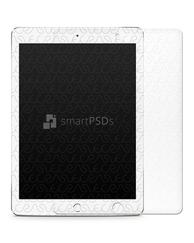 Apple iPad Air 2 Tempered Glass Template 2014