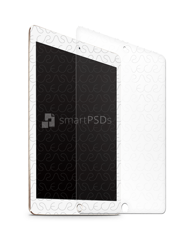 Apple iPad Air 2 Tempered Glass Template 2014