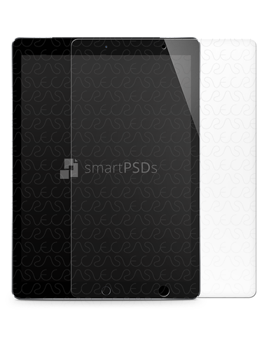 Apple iPad Pro 12.9 Tempered Glass Template 2015