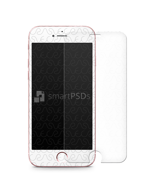 Apple iPhone 6S-6S Plus Extended Tempered Glass Template 2015