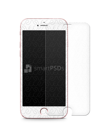 Apple iPhone 6S-6S Plus Extended Tempered Glass Template 2015