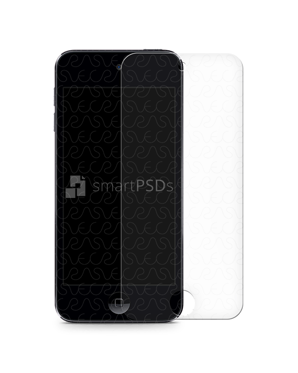 Apple iPod Touch 6 Tempered Glass Template 2015