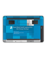 Razer Blade Stealth Late Laptop 2016 Vinyl Skin Design Mockup
