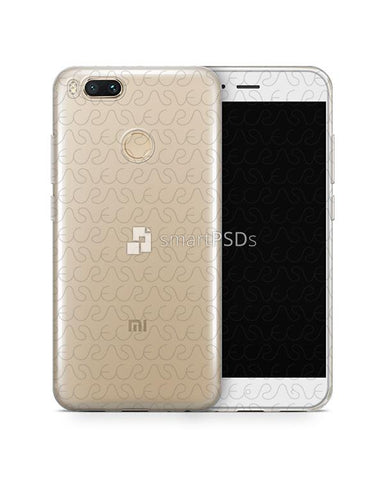 Redmi Mi A1 TPU Clear Case Design Mockup 2017