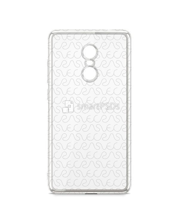 Redmi Note 4 TPU Electroplated Case Design Mock-up 2017