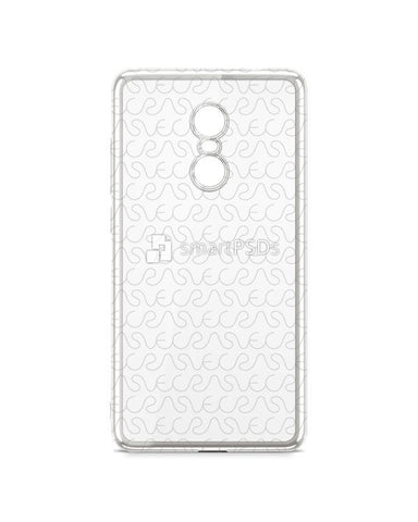 Xiaomi Redmi Note 4 TPU Electroplated Case Design Mock-up 2017