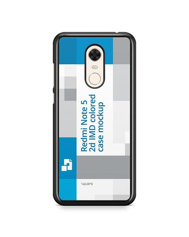 Redmi Note 5 2d PC Colored Case Design Mockup 2018