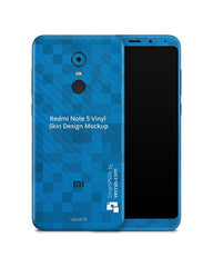 Redmi Note 5 Vinyl Skin Design Mockup 2018