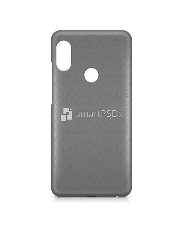 Redmi Note 5 Pro 3d IMD Case Mockup Back 2018