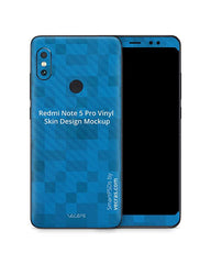 Redmi Note 5 Pro Vinyl Skin Design Mockup 2018