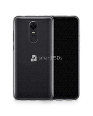 Redmi Note 5 TPU Clear Case Design Mockup 2018