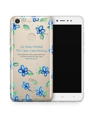 Redmi Note 5A Prime UV TPU Clear Case Design Mockup