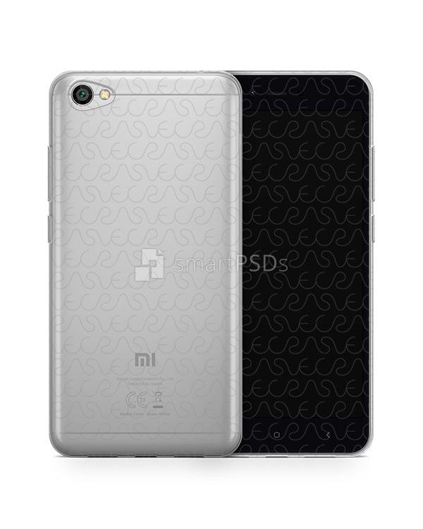 Redmi Note 5A UV TPU Clear Case Design Mockup