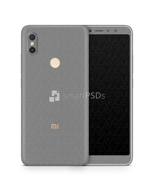 Redmi Y2 (S2) Vinyl Skin Design Mockup 2018