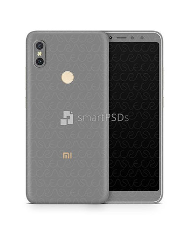 Redmi Y2 (S2) Vinyl Skin Design Mockup 2018