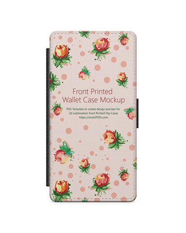 Sony Xperia Z2 2d Wallet Mobile Case Design Mockup 2014