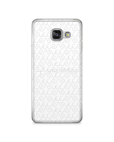 Samsung Galaxy A3 20162d Clear Mobile Case Design Mockup 2016